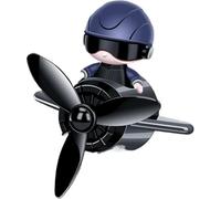 Désodorisant de voiture mignon pour femme - Clip de parfum de voiture style astronaute Stitch - Ventilateur de grille d'aération automobile avec parfum durable - Accessoires pour tableau de bord ou