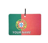 Désodorisant De Voiture Personnalisé Drapeau Portugal Flag