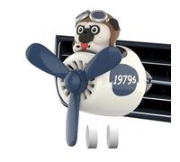 Désodorisant de voiture pilote animal, ventilateur de sortie d'air automobile à hélice, clip de ventilation pour voiture du pilote animal, ambi