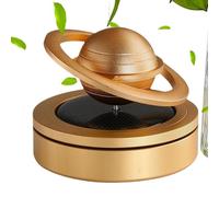 Désodorisant de voiture solaire Désodorisant de voiture planète | Désodorisant solaire de voiture suspendu à double anneau - Suspension à double anneau rotatif, bureau de parfum longue durée dec