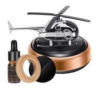 Désodorisant de voiture solaire pour voiture - Désodorisant solaire avec ornement de vaisseau spatial | Purificateur d'air pour voiture avec huile essentielle, petit diffuseur de thérapie,