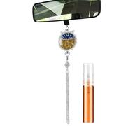 Désodorisant - Diffuseur de parfum pour voiture avec pendentifs en de 14 pouces | élégants miroirs rétroviseurs ornent le diffuseur de parfum de voiture | Pendentif multifonction pour miroirs