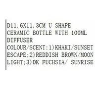 Désodorisant DKD Home Decor 100 ml Vase Urbaine (3 Unités) G