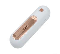 Désodorisant électrique pour réfrigérateur avec 2 réglages Purificateur d'odeurs - Absorbeur de parfum portable pour armoires - Doré, argenté, rouge (doré)