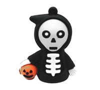 Désodorisant en forme de tête de mort | Diffuseur de parfum d'horreur amusant - Désodorisant de voiture - Clips de sortie d'air pour décoration d'Halloween de véhicule - Diffuseurs de parfum