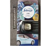 désodorisant FEBREZE pour voiture , parfum 2 ml senteur teak & menthe bleue