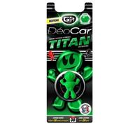 GS27 - Désodorisant Voiture à Clipser Titan 3D - Parfum Voiture 100 % Français - Pomme Verte