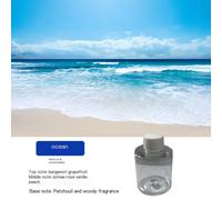 Désodorisant Intelligent Pour Voiture, Machine À Parfum Pour Voiture, 3 Modes Réglables, Marche/Arrêt Automatique, Dure 3 Mois, Adapté À La Mère Et Au Bébé-Ocean Refill