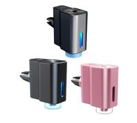 Désodorisant intelligent pour voiture - Mini diffuseur d'aromathérapie sûr | Désodorisant puissant - Machine rechargeable pour tableau de bord de véhicule, accessoire pour femmes, hommes, amis, voyage