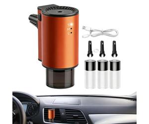 Désodorisant intelligent pour voiture rechargeable automatique et longue | Diffuseur pour grille de voiture pour voitures, camions, caravanes, SUV, remorques, conduite quotidienne et voyages