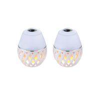 Désodorisant lampe de table à changement de couleur désodorisant diffuseur d'huiles essentielles huiles essentielles, minuterie, LED RVB changement de couleur, DxH 14,8x20 cm, lot de 2
