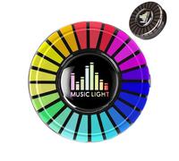 Désodorisant LED pour voiture - Lumière d'ambiance parfumée pour tableau de bord | Unité d'aromathérapie compacte avec alimentation USB, éclairage doux et parfum réglable pour voitures, camions, VUS 6