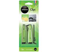 Désodorisant, Parfum Voiture Aroma Car Clips Citron Lemon