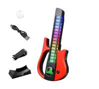 Désodorisant Parfum Voiture Décor Intérieur Auto avec Lumière RGB | Clips D'Aérateur LED Guitare Aromathérapie Pour Trajet Road Trip Pick-Up Tracteur
