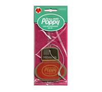 Désodorisant - Poppy - Hibiscus - Pendentif - Facile à installer - Parfum agréable - Pour voiture