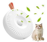 Désodorisant pour bac à litière, purificateur d'air pour animaux de compagnie à détection automatique, désodorisant portable rechargeable par USB pour bac chat et zones pour animaux de compagnie, b