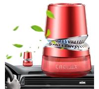 Désodorisant pour diffuseur de voiture, diffuseur d'air de voiture - désodorisant de voiture avec lumière LED, humidificateur de diffuseur de voiture rechargeable par USB, parfum longue durée pour la