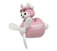 Désodorisant pour grille d'aération Animal Pilot - Sortie d'air à hélice, diffuseur de parfum, parfum de voiture avec 2 comprimés d'aromathérapie, décoration de voiture rotative | Accessoire de décora