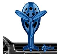 Désodorisant pour grille d'aération de voiture d'avion, clip pour grille d'aération de voiture d'avion - Clip de diffuseur d'hélice rotative de sortie d'air d'hélicoptère - Clip de ventilation de parf