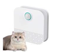 Désodorisant pour litière pour chat, éliminateur d'odeurs automatique à capteur intelligent pour bac à litière, rechargeable USB, autonomie de 14 jours, purificateur d'air pour animaux de compagnie