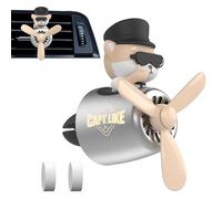 Désodorisant pour parfums de voiture - Diffuseur de parfum à hélice rotative - Désodorisant de ventilation personnalisé | Conception gardant l'intérieur de la voiture sentant frais tout en éli