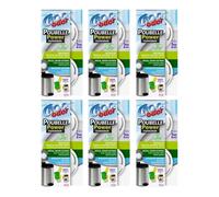Désodorisant Pour Poubelle - Fraîcheur Citron - 2 Pièces - Croc Odor - Lot De 6