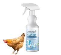 Désodorisant pour poulailler - Spray anti-odeurs naturel de 150 ml, nettoyant pour poulailler, approvisionnement en poulet de jardin | Formule sûre pour contrôler les odeurs de cage à couveuse