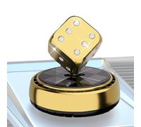 Désodorisant Pour Tableau De Bord SunFresh - Diffuseur De Voiture À Énergie Solaire, Ornement En Forme De Dés Pour Le Contrôle Des Odeurs, Distributeur De Parfum Frais Pour Camion, Berline, Mini-fourg