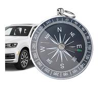 Désodorisant pour ventilation de voiture, clip boussole en métal, diffuseur d'aromathérapie en ABS, pour voitures fraîches, parfum lavande, citrzé, installation facile avec clip pour améliorer