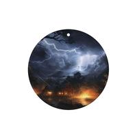 Désodorisant pour voiture « A Night of Lightning and Thunder » - Parfum de voiture frais - Diffuseur adapté pour les automobiles et les ménages
