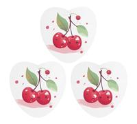 Désodorisant pour voiture à suspendre - Longue durée - Avec image imprimée cerise mignonne