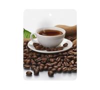 Désodorisant pour voiture à suspendre, tablettes d'aromathérapie parfumées longue durée, cartes parfumées carrées pour véhicules, chambre à coucher, armoire, style noir