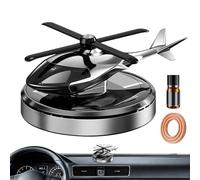 Désodorisant Pour Voituŕe - ABS+, 10,6 X 8,5 X 5,8 Cm | Diffuseur Solaire De Désodorisants De Voituŕe| Diffuseur De Parfum D'avion À Énergie Solaire, Désodorisant De Voiture, Pour Voiture, SUV,