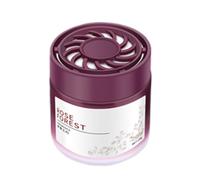 Désodorisant pour voiture, aromathérapie, décoration d'intérieur, diffuseur de parfum floral solide avec support en verre désodorisant, contrôle de l'odeur pour voiture, camping-car, bateau