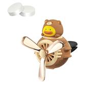 Désodorisant Pour Voiture Beagle Flyer, Parfum De Pilote De Dessin Animé Mignon, Ventilateur Rotatif à Clip Pour Grille D'aération, Sortie D'air à Hélice Rotative Avec 2 Comprimés(Style H,1pc)