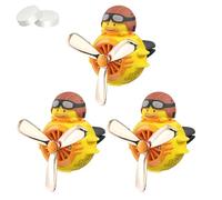 Désodorisant Pour Voiture Beagle Flyer, Parfum De Pilote De Dessin Animé Mignon, Ventilateur Rotatif à Clip Pour Grille D'aération, Sortie D'air à Hélice Rotative Avec 2 Comprimés(Style D,3pcs)