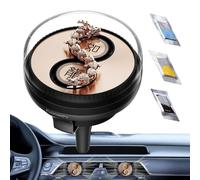 Désodorisant pour Voiture, Diffuseur D'aromathérapie À Énergie Éolienne, Dragon Rotatif Dynamique Multifonction Pour Chambre Cuisine Voiture Bureau