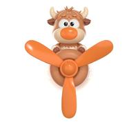 Désodorisant Pour Voiture - Diffuseur En Forme De Vache 7x5,2x5,8 Cm | Désodorisant Pour Bouches D'aération De Voiture | Réglable Pour L'élimination Des Odeurs, Conduite Relaxante, Voyage Quo