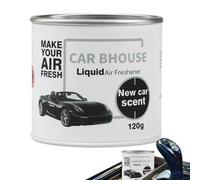 Désodorisant pour voiture, diffuseur solide pour désodorisant,Désodorisant solide d'aromathérapie de 120g, longue durée pour voiture | Aromathérapie indispensable pour un road trip long ou court pour