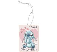 Désodorisant pour voiture en carton Stitch - Parfum de coton, fraîcheur délicate et durable