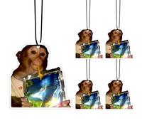 Désodorisant pour voiture - Ensemble de pendentifs d'aromathérapie longue durée, 5 pièces, parfum naturel, accessoire décoratif pour intérieur de voiture | Remorque RV Camion Berline Pickup Rétroviseu