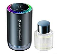 Désodorisant pour voiture intelligente avec brume réglable à 3 niveaux, diffuseur d'arômes sans fil rechargeable avec projection étoilée pour intérieur de voiture (rencontre)