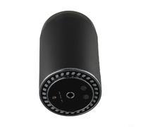 Désodorisant pour voiture intelligente avec projection étoilée, diffuseur d'arômes réglable à 3 niveaux, purificateur d'air marche/arrêt automatique pour véhicule, 500 mAh, noir