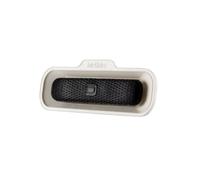 Désodorisant pour voiture Mr&Mrs Mio, blanc sandale et bergamote, diffuseur de parfum à clip avec insert parfumé, design compact, finition blanche, facile à installer