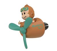 Désodorisant pour voiture pilote, désodorisant pour voiture pilote, désodorisants pour ventilation d'air avec hélice animale pilote, parfum pour voiture avec 2 pastilles d'aromathérapie, accessoires