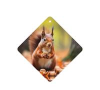 Désodorisant pour voiture Squiries à la recherche de nourriture - Odeur de voiture fraîche et bon support et diffuseur adapté pour les automobiles et les ménages