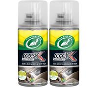 Désodorisant pour voiture Turtle Wax Odor-X Whole Car Blast, parfum Zest, inspiré des parfums de créateurs. Élimine les odeurs indésirables de façon permanente, le parfum dure jusqu'à 30 jours.