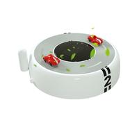 Désodorisant pour voiture - Voiture de course rotative solaire créative, petit diffuseur d'aromathérapie, parfum de voiture mignon avec parfum longue durée pour une utilisation dans