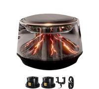 Désodorisant pour voiture Volcan et Glacier, diffuseur de brume intelligent Volcan, recharge USB et solaire, modes de parfum réglables, changement de mode paysage