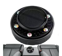 Désodorisant rotatif pour voiture avec énergie solaire, désodorisant solaire pour voiture, respectueux de l'environnement